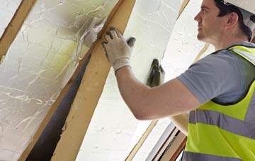 High Barn loft insulation